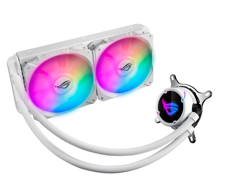 その他 ROG STRIX LC 240 RGB WHITE EDITION ROG Strix LC 240 RGB White Edition | Cooling | ROG United States
