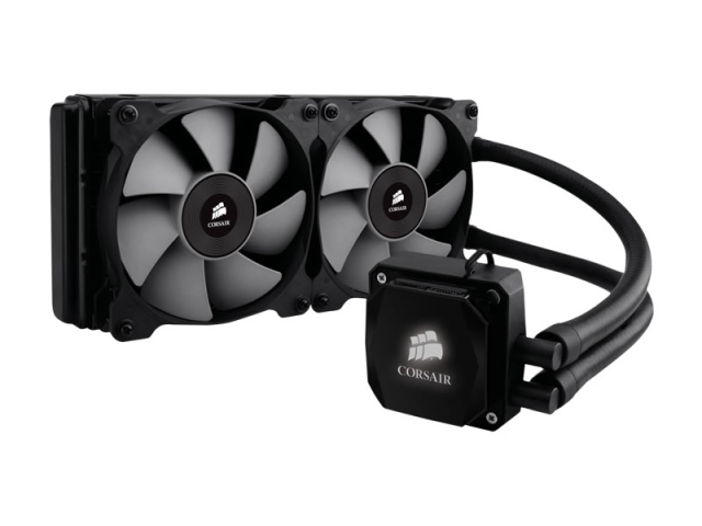 Corsair　H100i　水冷　CPUクーラー CW-9060009-WW　240mm　★　コルセア　２連　一体型　水冷クーラー ✨中古美品✨CPUクーラー Corsair H100i CW-9060009-WW 中古