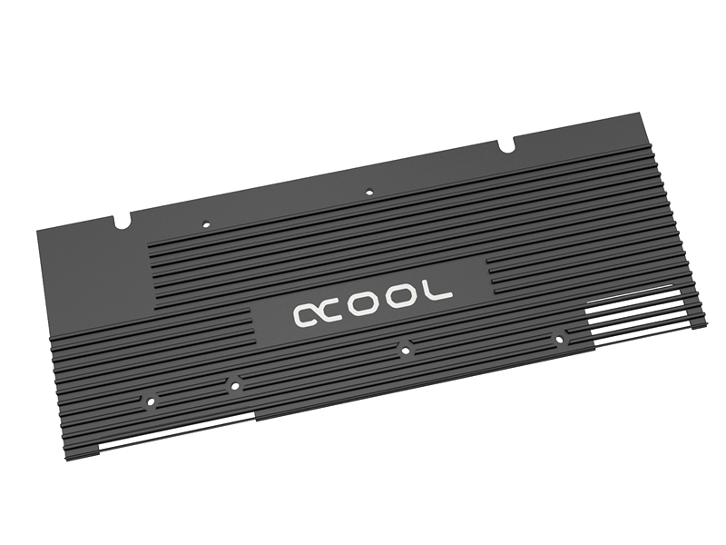 Alphacool Backplate for Eisblock GPX-N RTX 2080 Acetal & Plexi
