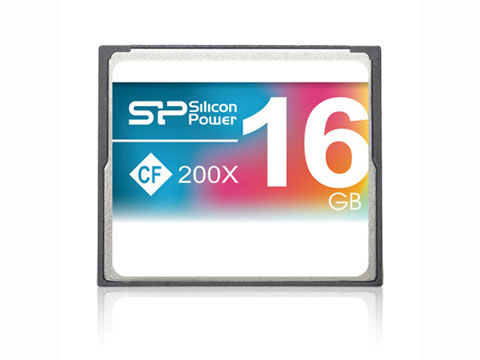 SILICON POWER SP016GBCFC200V10 スタンダード200倍速 コンパクト