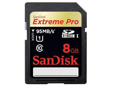 SanDisk SDSDXPA-008G-X46 ExtremePro SDHCカード 8GB 633倍速