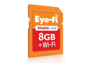 アイファイジャパン Eye-Fi Mobile X2 8GB EFJ-MB-8G 無線でデータを