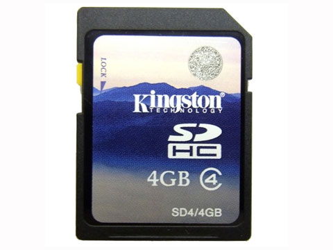 Kingston SD4/4GBFR SDHCカード 4GB Class4対応 - 製品詳細 | パソコン