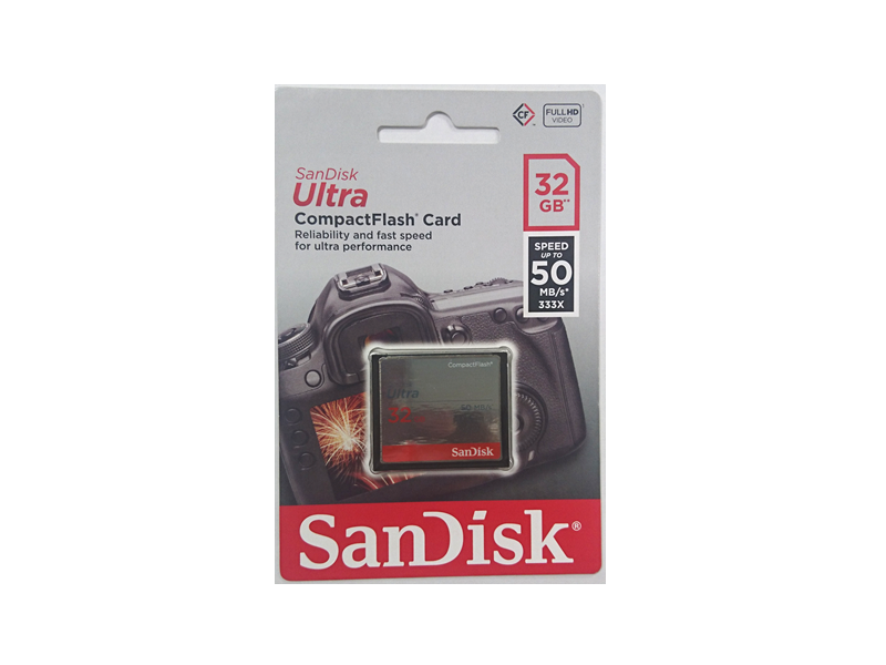 SanDisk SDCFHS-032G-G46 Ultra コンパクトフラッシュ 32GB 333倍速
