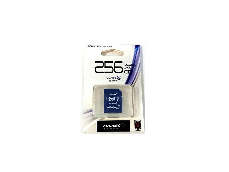 HIDISC HDSDX256GCL10UIJP3 SDXCカード 256GB - 製品詳細 | パソコン