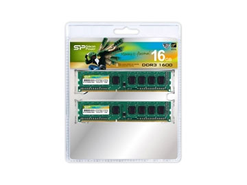 SILICON POWER SP016GBLTU160N22 240Pin PC3-12800(1600) 16GB(8GBx2枚 