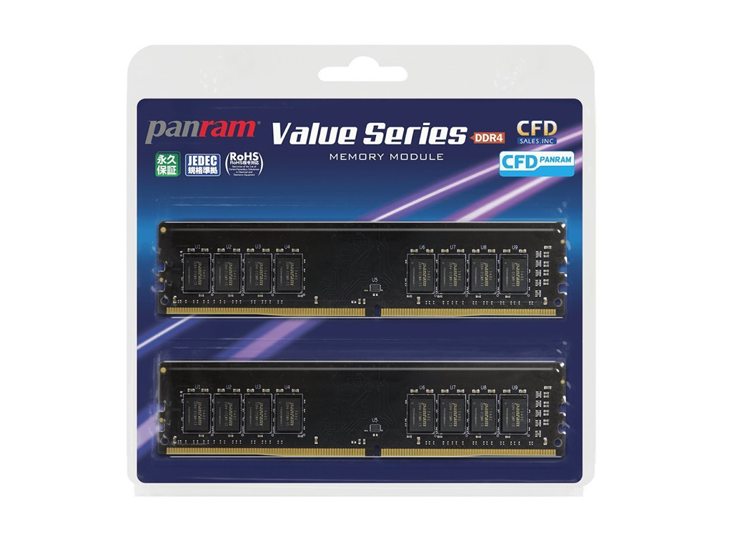 CFD W4U2666PS-16G CFD-Panram 288Pin DDR4-2666 32GB(16GBx2枚組)SET