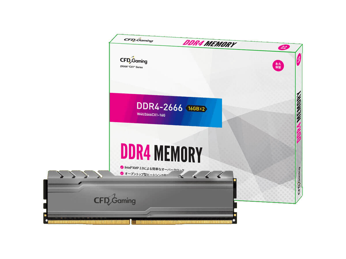 CFD メモリ DDR5-5600 16GB×2枚 (32GB) CFD STANDARD DDR4メモリー