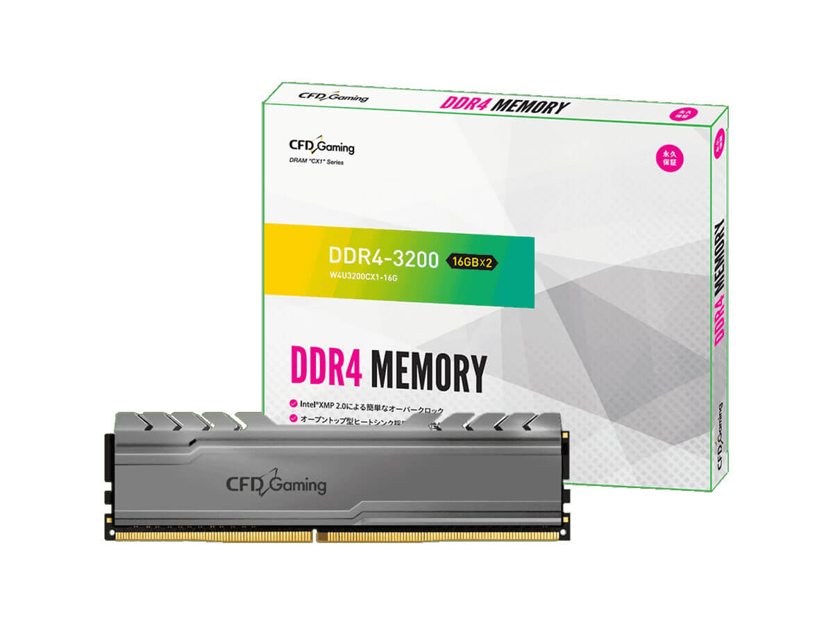 CFD Gaming DDR4-3200 16GBx2 メモリ 11640250.jpg
