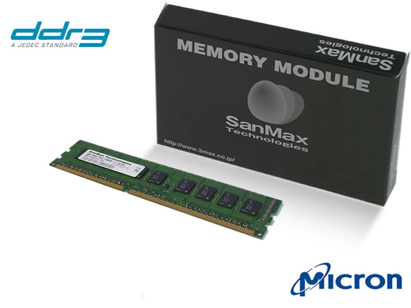 SanMax SMD-8G28ECP-16KL [DDR3L U-DIMM ECC] 240pin DDR3L-1600