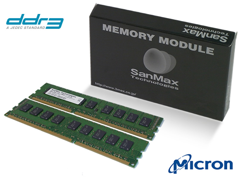 SanMax SMD-8G68ECP-16K-D [DDR3 U-DIMM ECC] SanMax DDR3 ECC 240pin