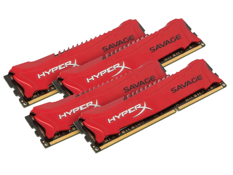 Kingston HX324C11SRK4/32 HyperX Savage 240pin DDR3-2400 CL11 32GB