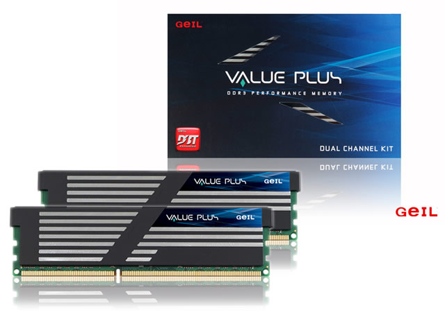 GeIL GVP34GB1333C9DC DDR3-1333 4GB(2GBx2枚組)KIT CL9