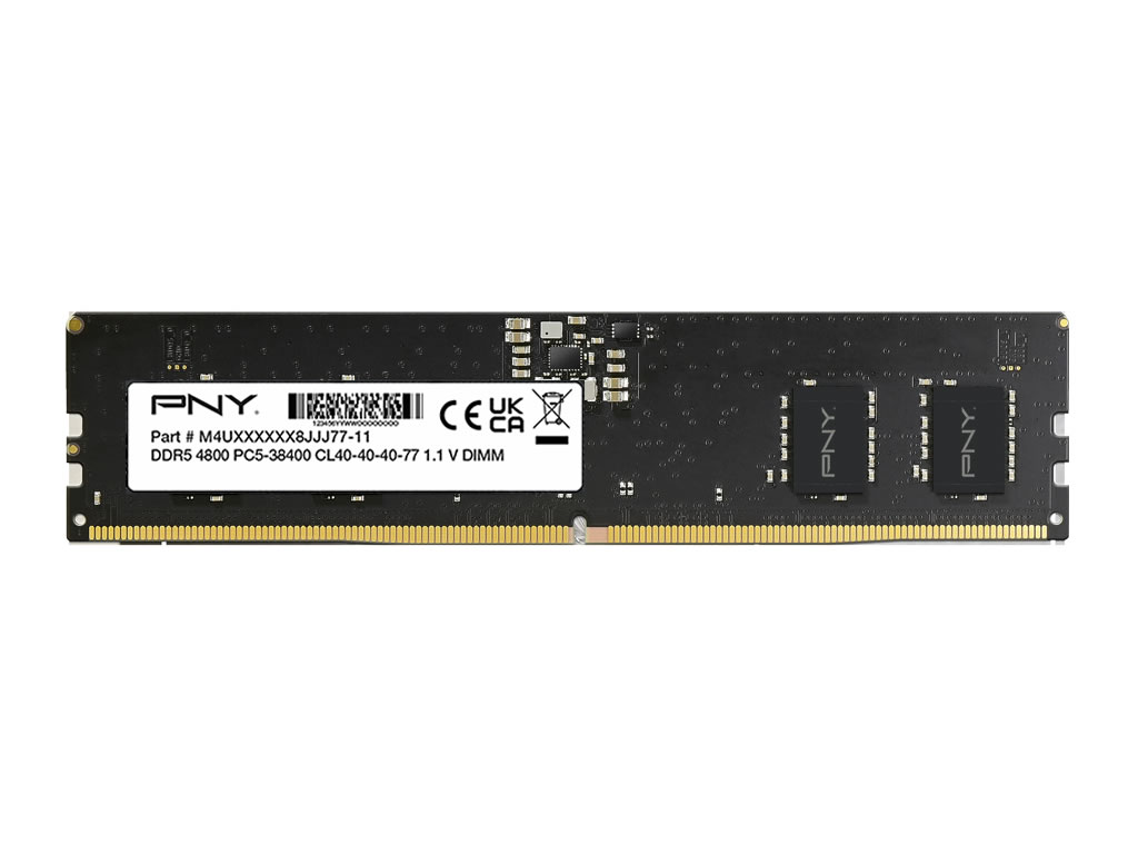PNY MD8GSD54800-TB 288pin DDR5-4800 CL40-40-40 8GB 1.1Volt - 製品
