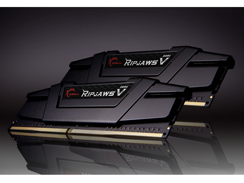 G.Skill F4-3200C16D-16GVK BLACK RipjawsV 288pin DDR4-3200 CL16-16