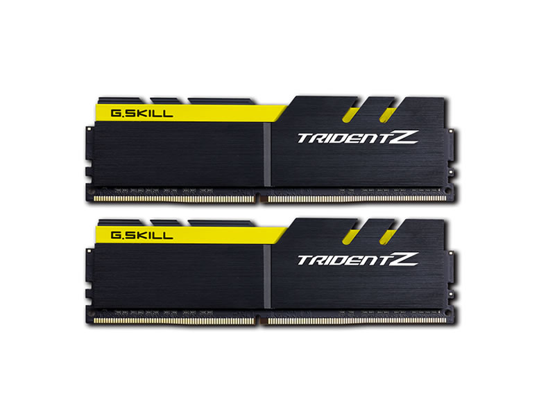 G.Skill F4-3200C14D-32GTZKY Black + Yellow HS Trident Z 288pin