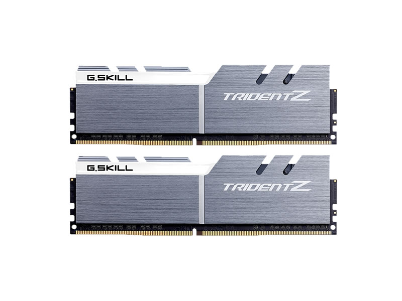 G.Skill F4-3200C14D-32GTZSW Silver + White HS Trident Z