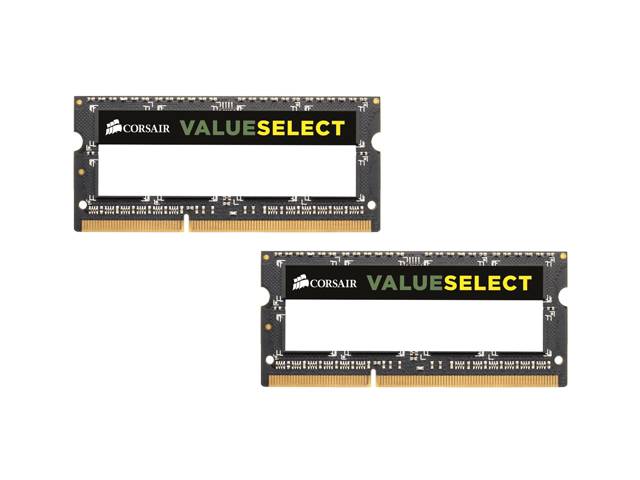 Corsair CMSO16GX3M2A1600C11 ValueSelect CMSO16GX3M2A1600C11 16GB