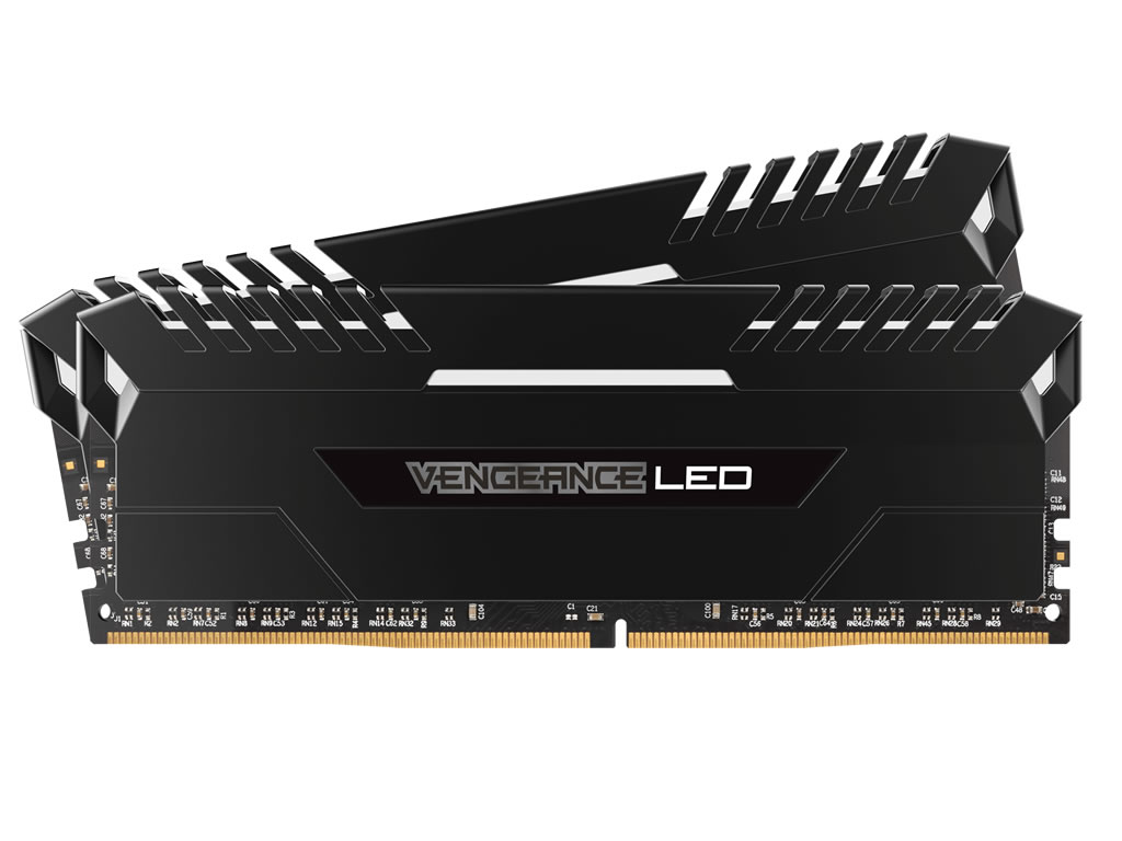 Corsair CMU32GX4M2A2666C16 White LED VENGEANCE LED 288pin DDR4