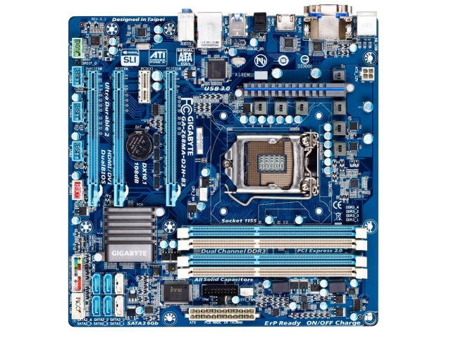 Z68MX-UD2H-B3＋CPU＋メモリ＋グラボ　４点セット GA-Z68MX-UD2H-B3 (Rev. 1.0) Tarjetas Madre - GIGABYTE Argentina