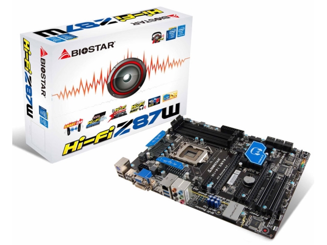 BIOSTAR Hi-Fi Z87W - 製品詳細 | パソコンSHOPアーク（ark）