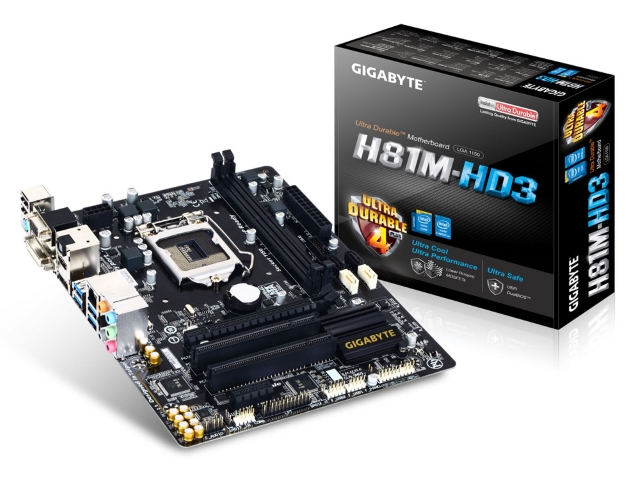 GIGABYTE GA-H81M-HD3 REV2 インテル 8シリーズ LGA1150対応 intel H81