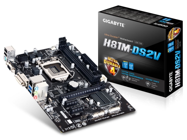 GA-H81M-DS2V マザーボード・CPU ・ メモリ ・ 冷却ファンセット PC 