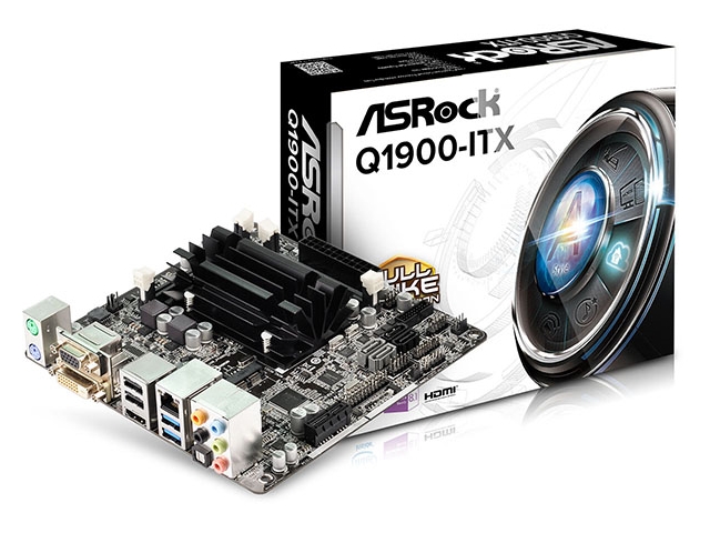 ASRock Q1900-ITX インテル Bay Trailシリーズ intel Celeron