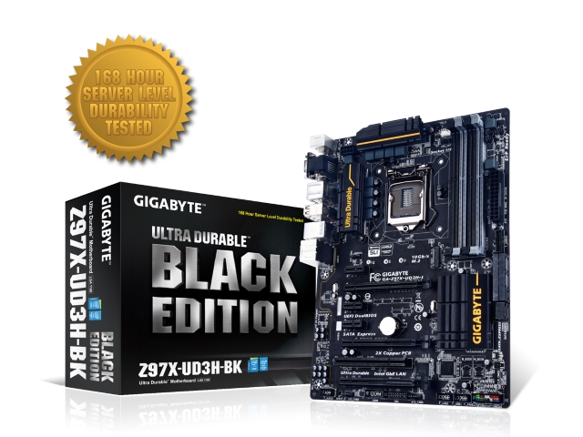 GIGABYTE GA-Z97X-UD3H-BK インテル 9シリーズ LGA1150対応 intel Z97