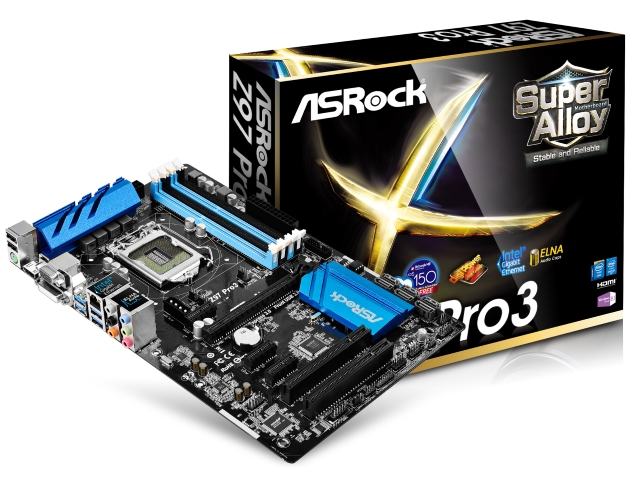 ASRock Z97 Pro3 インテル 9シリーズ LGA1150対応 intel Z97チップ