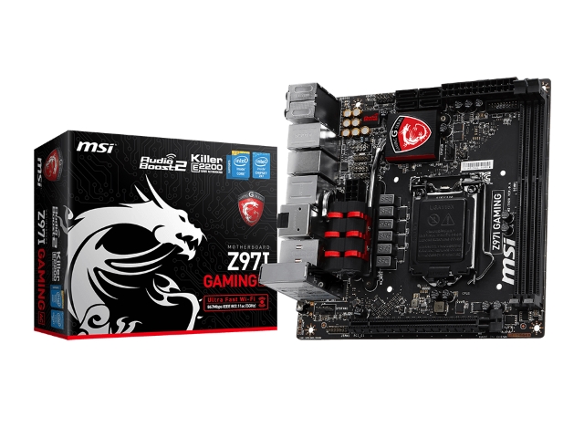 MSI Z97I GAMING AC インテル 9シリーズ LGA1150対応 intel Z97チップ