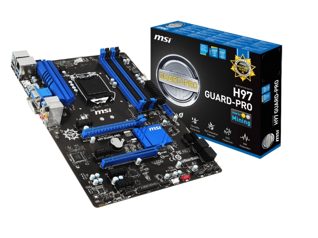 MSI H97 GUARD-PRO インテル 9シリーズ LGA1150対応 intel H97チップ