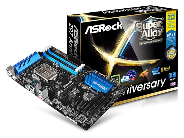 ASRock Z97 Anniversary インテル 9シリーズ LGA1150対応 intel Z97