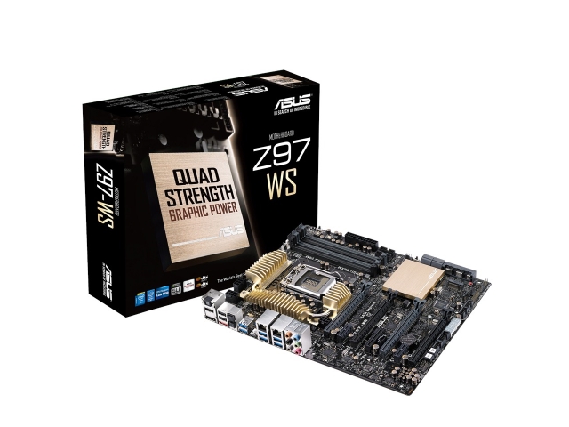 ASUS Z97-WS インテル 9シリーズ LGA1150対応 intel Z97チップ