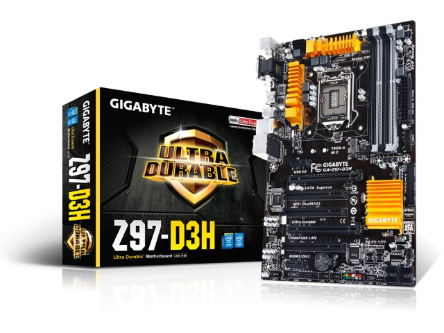 GIGABYTE GA-Z97-D3H インテル 9シリーズ LGA1150対応 intel Z97チップ