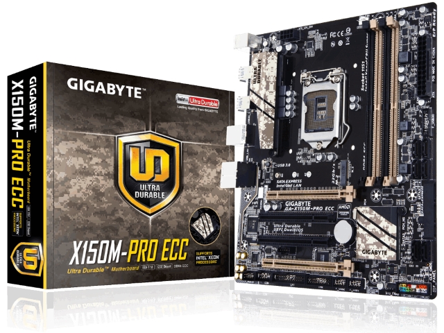 GIGABYTE GA-X150M-PRO ECC インテル C230シリーズ LGA1151対応 intel