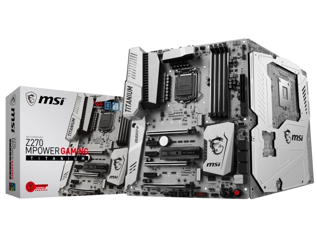 MSI Z270 MPOWER GAMING TITANIUM インテル 200シリーズ LGA1151対応