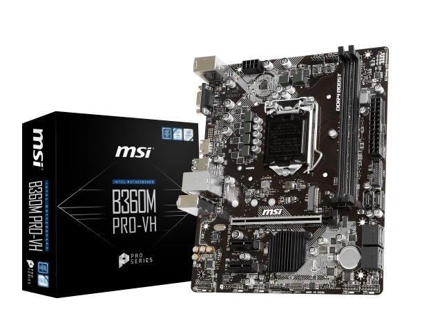 MSI B360M PRO-VH インテル 300シリーズ LGA1151対応 intel B360チップ