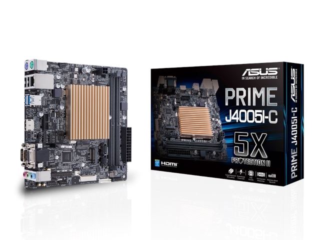 ASUS PRIME J4005I-C インテル Gemini Lakeシリーズ intel Celeron