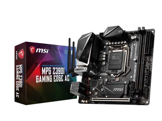 MSI MPG Z390I GAMING EDGE AC インテル 300シリーズ LGA1151対応