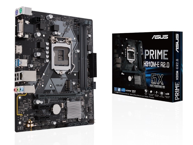 【送料込】 ASUS LGA1151対応 300シリーズ インテル R2.0 H310M-E PRIME マザーボード