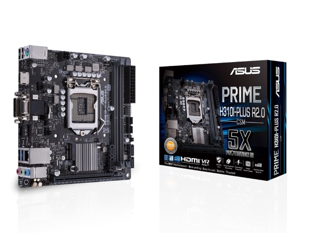 ASUS PRIME H310I-PLUS R2.0/CSM インテル 300シリーズ LGA1151対応