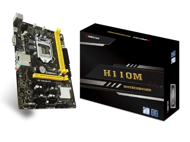 BIOSTAR H110MHC V7.2 インテル 100シリーズ LGA1151対応 intel H110