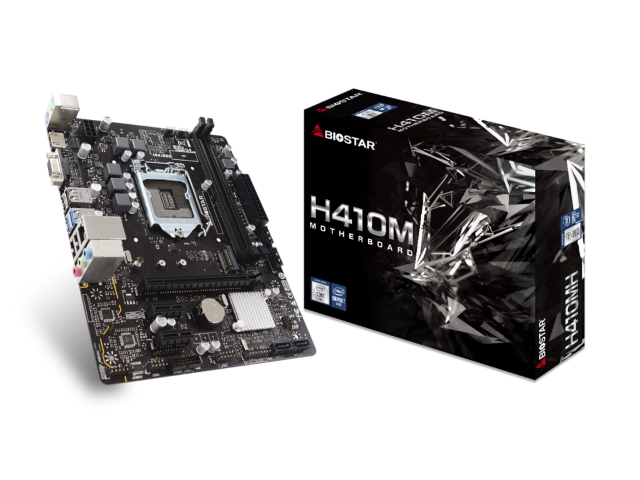 BIOSTAR H410MH インテル 400シリーズ LGA1200対応 intel H410チップ
