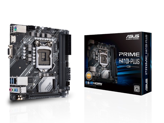 ASUS PRIME H410I-PLUS/CSM インテル 400シリーズ LGA1200対応 intel