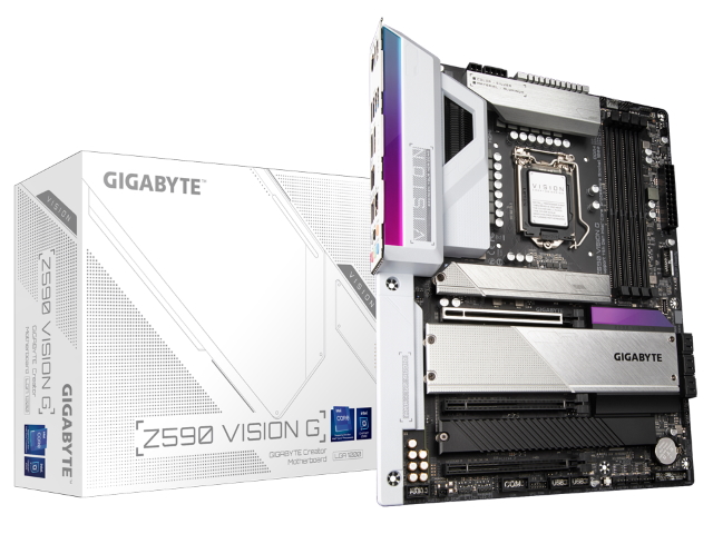 GIGABYTE Z590 マザーボード+CPU セット GIGABYTE Z590 VISION G インテル 500シリーズ LGA1200対応 intel Z590