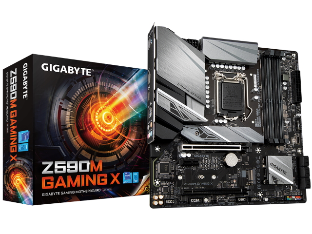 GIGABYTE Z590M GAMING X インテル 500シリーズ LGA1200対応 intel