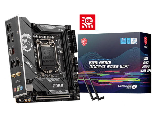 MSI MPG B560I GAMING EDGE WIFI インテル 500シリーズ LGA1200対応