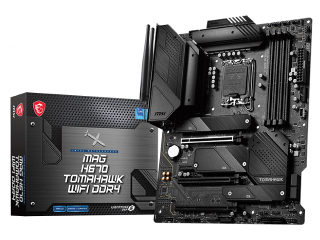 MSI MAG H670 TOMAHAWK WIFI DDR4 インテル 600シリーズ LGA1700対応