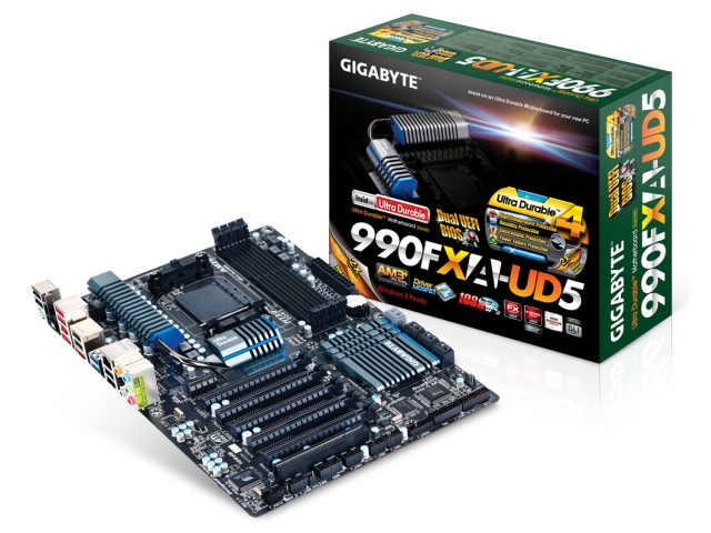 GIGABYTE GA-990FXA-UD5 REV3.X AMD 900 シリーズ Socket AM3+対応 AMD